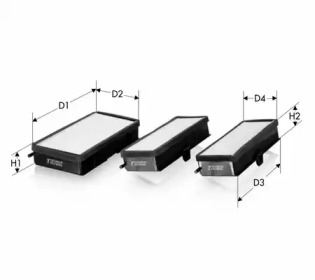 TECNECO FILTERS ck89473 -  Фильтр воздуха в салоне